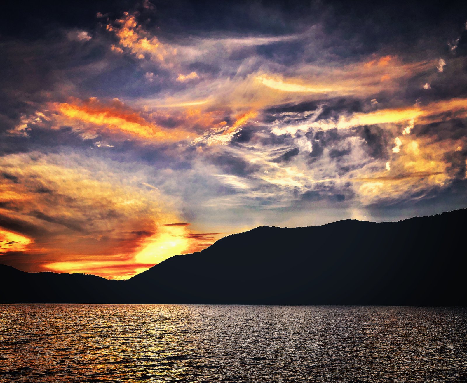 Watauga Lake. 25 June 19.