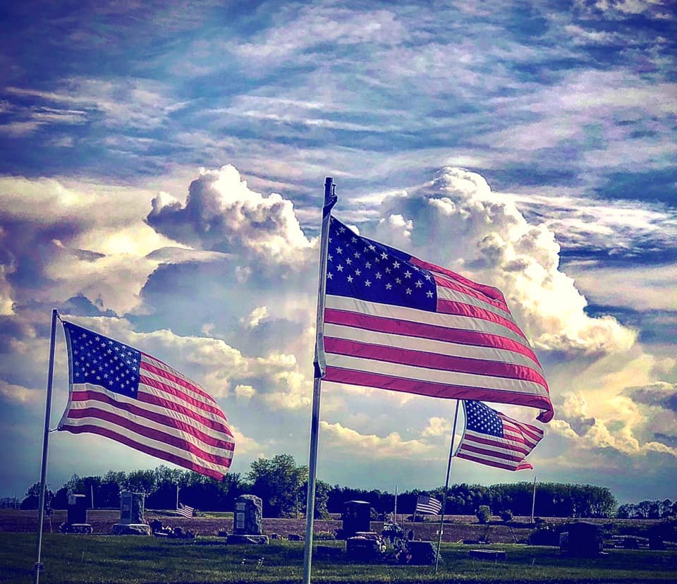 Memorial Day. Neponset, Illinois. May 2020.