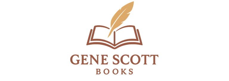 Gene Scott Books White Logo