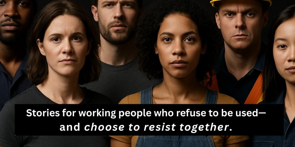 Gene Scott writes stories for working people who refuse to be used—and choose to resist together.