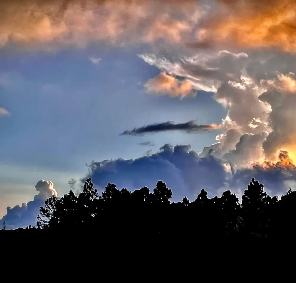 Clouds Beneath His Feet