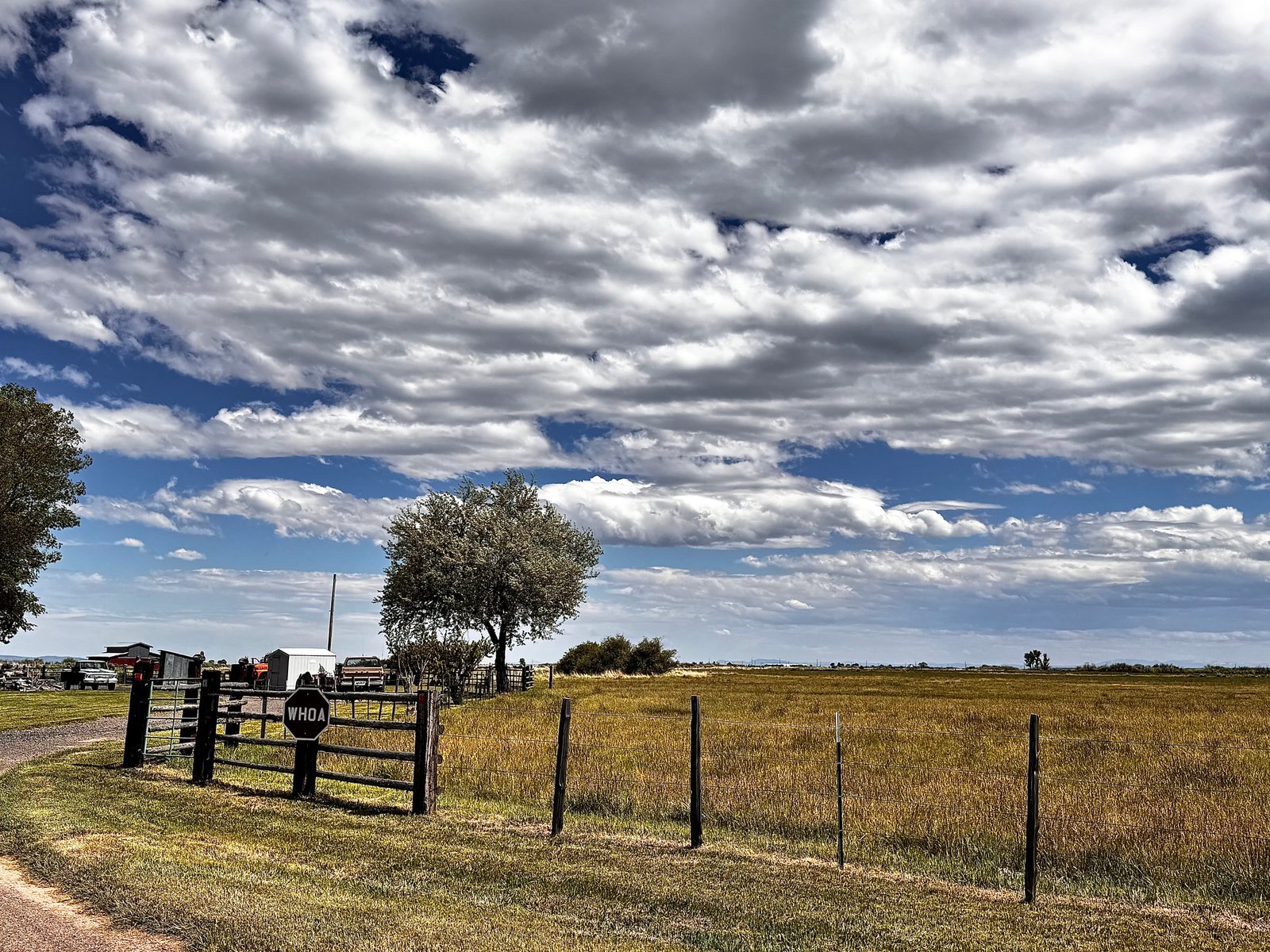 Street scene in Burns, Oregon